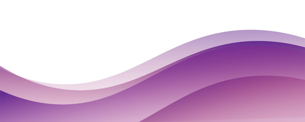 Wall Mural - vector purple line background curve element with white space for text and message design, overlappin