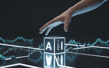 unlock the power of ai with a touch, visualize data insights and predictions for business success to