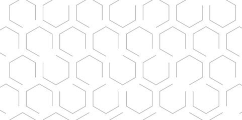 Wall Mural - abstract cube hexagon shape background. vector banner design. honeycomb vector icon. hexagon bee pat