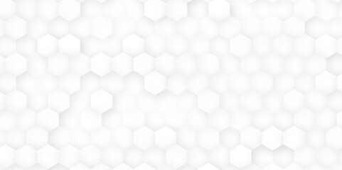 Wall Mural - abstract cube hexagon shape background. vector banner design. vector banner design. hexagons pattern