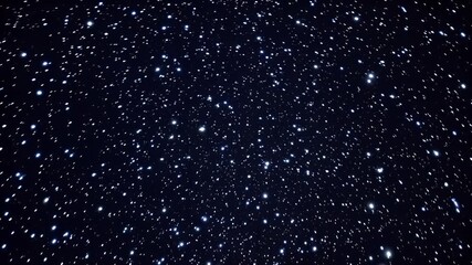 Wall Mural - seamless video 4K animation sparkling stars gently blinking black sky design video ed space travel backgrounds night themed projects looped video twinkling star motion cosmic
