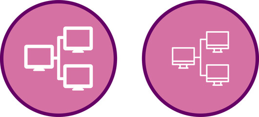 Wall Mural - Network Vector Icon