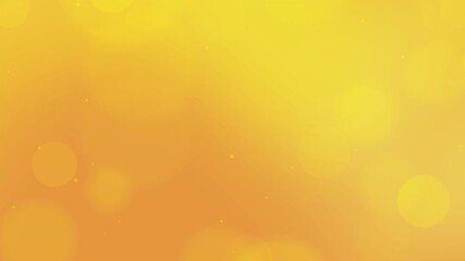 Wall Mural - Bright orange yellow gradient background with soft bokeh glow perfect for New Year festival wedding invitation or global celebration design and modern creative template