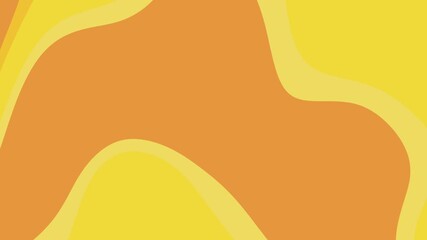 Wall Mural - Light yellow and orange abstract background with smooth organic shapes ideal for summer festival posters celebration events and elegant creative graphic design projects