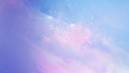 Wall Mural - pastel galaxy desktop wallpaper, aesthetic sky