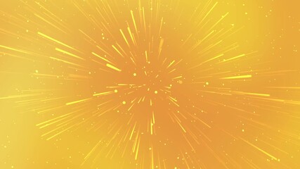 Wall Mural - Yellow abstract design with radial radiating lines and circles suitable for backgrounds web design print materials or digital art projects