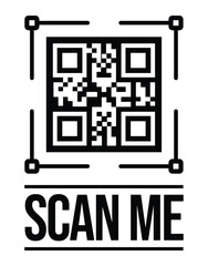 scan qr code icon. digital scanning qr code. qr code scan for smartphone. qr code for payment. scan 