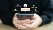 © K2LStudio - User review and star rating feedback on smartphone interface, showing positive and negative customer experiences, consumer satisfaction, and digital engagement.