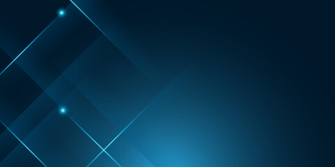 Wall Mural - blue vector abstract background with simple geometric shapes. minimalist design and subtle lighting 