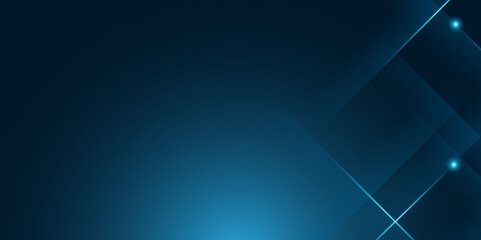 Wall Mural - blue vector abstract background with simple geometric shapes. minimalist design and subtle lighting 