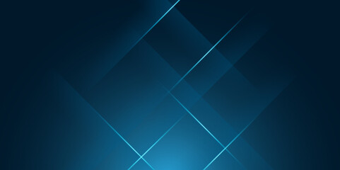 Wall Mural - blue vector abstract background with simple geometric shapes. minimalist design and subtle lighting 