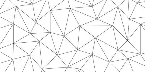 Wall Mural - abstract low poly geometric triangle grid background. mockup isolated on white background. retro of 