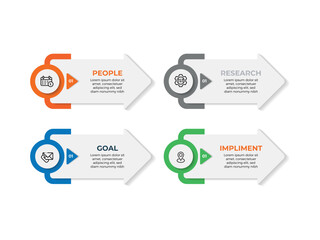 Wall Mural - vector infographic template with 3d paper label, integrated circles. business concept with 8 options