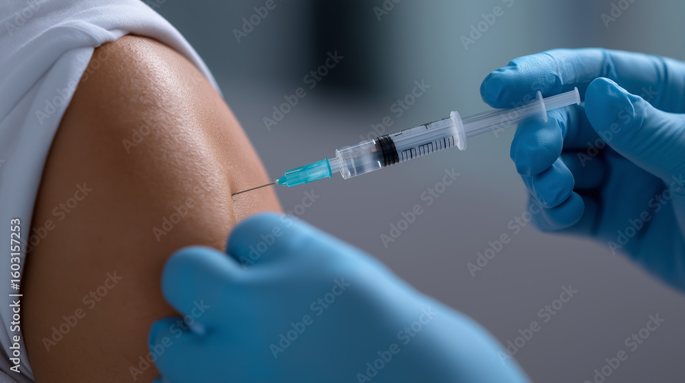What Is Inject A medical professional wearing blue gloves administers an injection ...