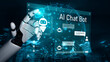© InfiniteFlow - AI enhances chatbot interface by streamlining chatbot, communication, and AI support into one intelligent conversational platform Vouch