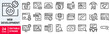 © Ruslan Ivantsov - Web Development icon set. Website, Programming coding icon set. Software development icon collection. Programmer and developer symbol vector illustration.