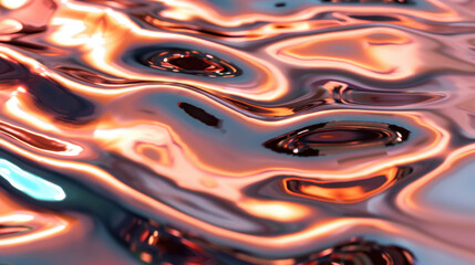 Wall Mural - glossy ceramic surface texture with reflections creates mesmerizing visual effect, showcasing vibran