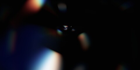 Wall Mural - abstract background with colorful glowing lights, 3d render