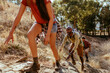 © Marko Geber - Young and diverse group of friends and hikers hiking together in the mountains of south africa