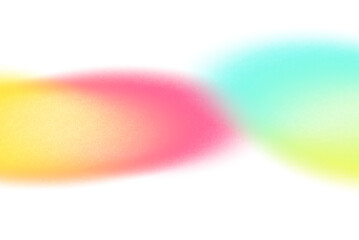 Wall Mural - overlay grainy gradient shape glowing background cutout on transparent background, abstract vibrant 