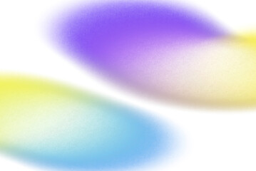 Wall Mural - overlay grainy gradient shape glowing background cutout on transparent background, abstract vibrant 