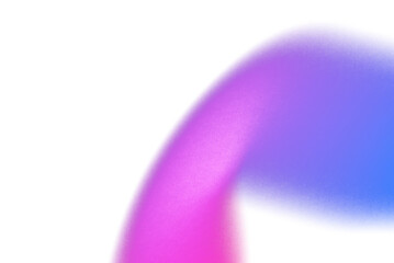 Wall Mural - overlay grainy gradient shape glowing background cutout on transparent background, abstract vibrant 