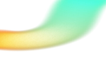 Wall Mural - overlay grainy gradient shape glowing background cutout on transparent background, abstract vibrant 