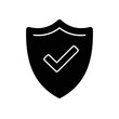 © Vellari - Shield icon with check mark symbolizing protection and security