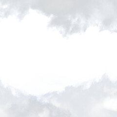 Wall Mural - white cloud fluffy, fog or mistry for overlay and design. isolated on transparent background. png fi