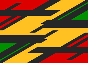 Wall Mural - abstract background with some colorful geometric lines and with some copy space area