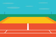 © Creative Shayful GFX - Flat Design Illustration of a Long Jump Pit and Running Track