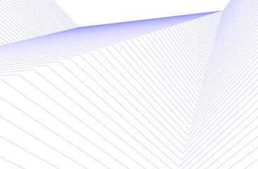 Canvas Print - architectural geometric background 3d drawing