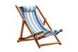 © shakeela - Wooden deck chair beach vacation summer relaxation seaside getaway summer comfort seaside escape