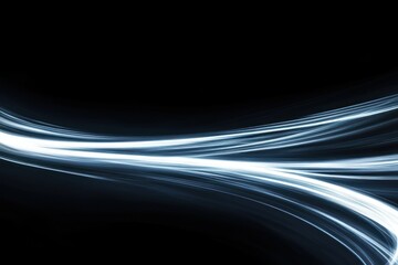 Wall Mural - neon white light streaks background art illustration.