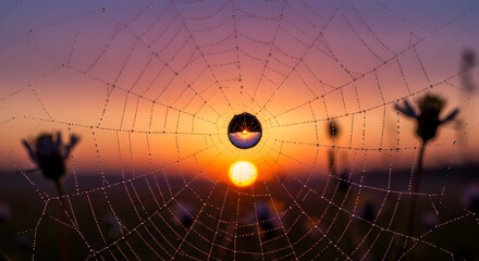 spider on the web
