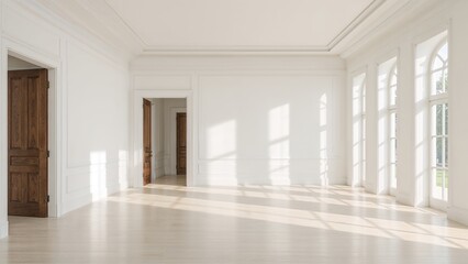 Wall Mural - sleek and well-lit residential interior