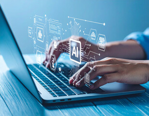 laptop, ai, innovation, intelligence, digital, website, binary code, content, file, generator, image, message, office, schooling, agent, assistance, big data, connected, create, efficiency, evolution,