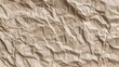 © Ilmi - Crumpled Beige Paper Texture Background for Creative Design Projects and Artistic Uses