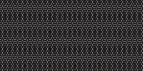 Dark metallic carbon fiber mesh pattern with a seamless industrial texture