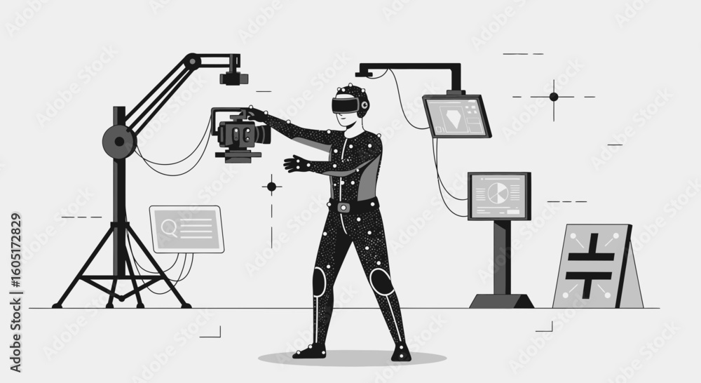 Virtual Reality Motion Capture Technology Creates Realistic Digital ...
