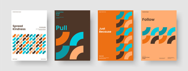 Wall Mural - Creative Book Cover Layout. Modern Banner Design. Abstract Background Template. Flyer. Poster. Business Presentation. Report. Brochure. Portfolio. Advertising. Magazine. Catalog. Pamphlet