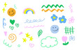 © mami - Hand‑Drawn Pastel Doodle Illustration Pack