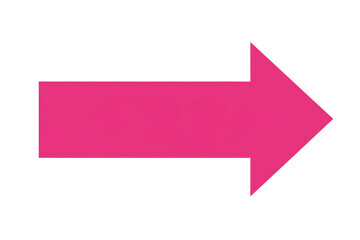 Wall Mural - A pink arrow pointing to the right
