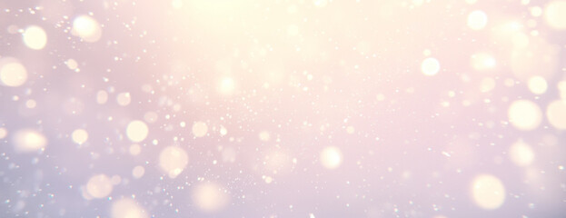 Wall Mural - png background with white bokeh lights blurred atmosphere outdoors.