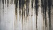 © Lavanya - Distressed white wall featuring dark water stains creating an abstract effect