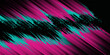 © moh - Car sticker wrap banner abstract sporty lines pink blue greenish grunge color combination brush storm thunder modern.