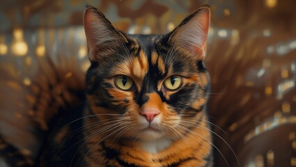 portrait of a cat