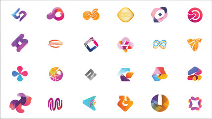 A vibrant collection of diverse vector icons for your design projects