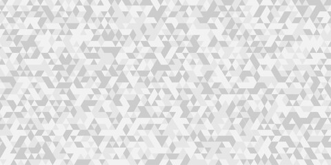 Wall Mural - geometric seamless white, gray cube square low polygon texture wallpaper. abstract surface creative 
