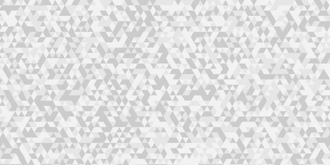 Wall Mural - geometric seamless white, gray cube square low polygon texture wallpaper. abstract surface creative 